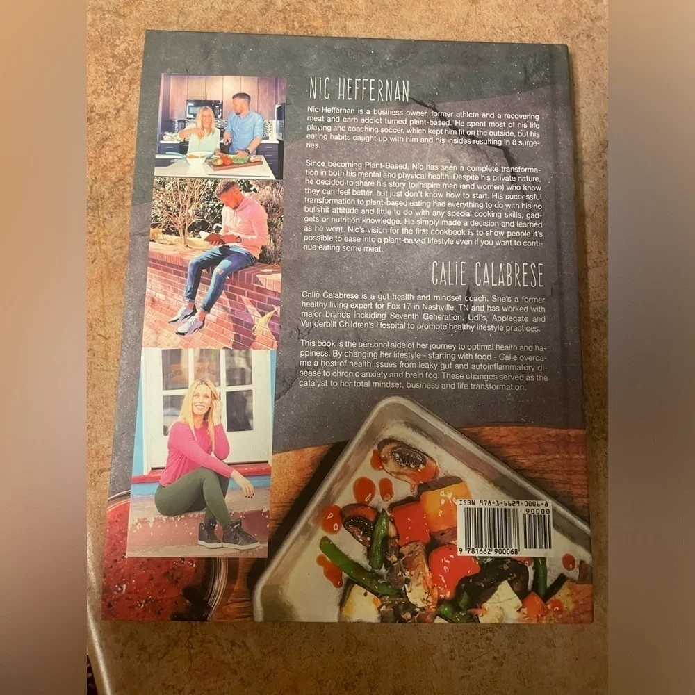 Plant Based Vegan Cookbook Healthy Recipes Wellness Whole Food Calabrese Heffern